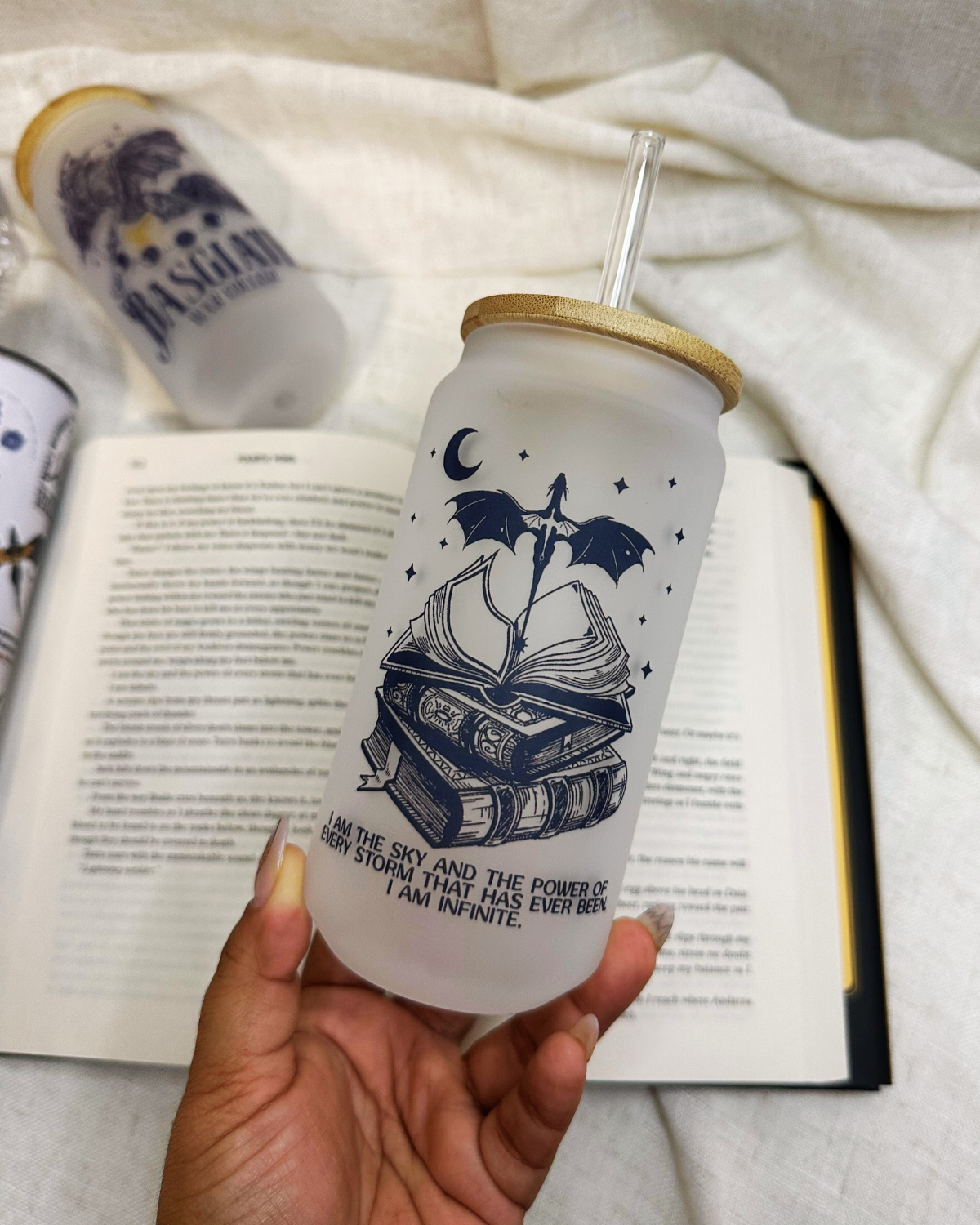 Infinite War College | Glass Cup