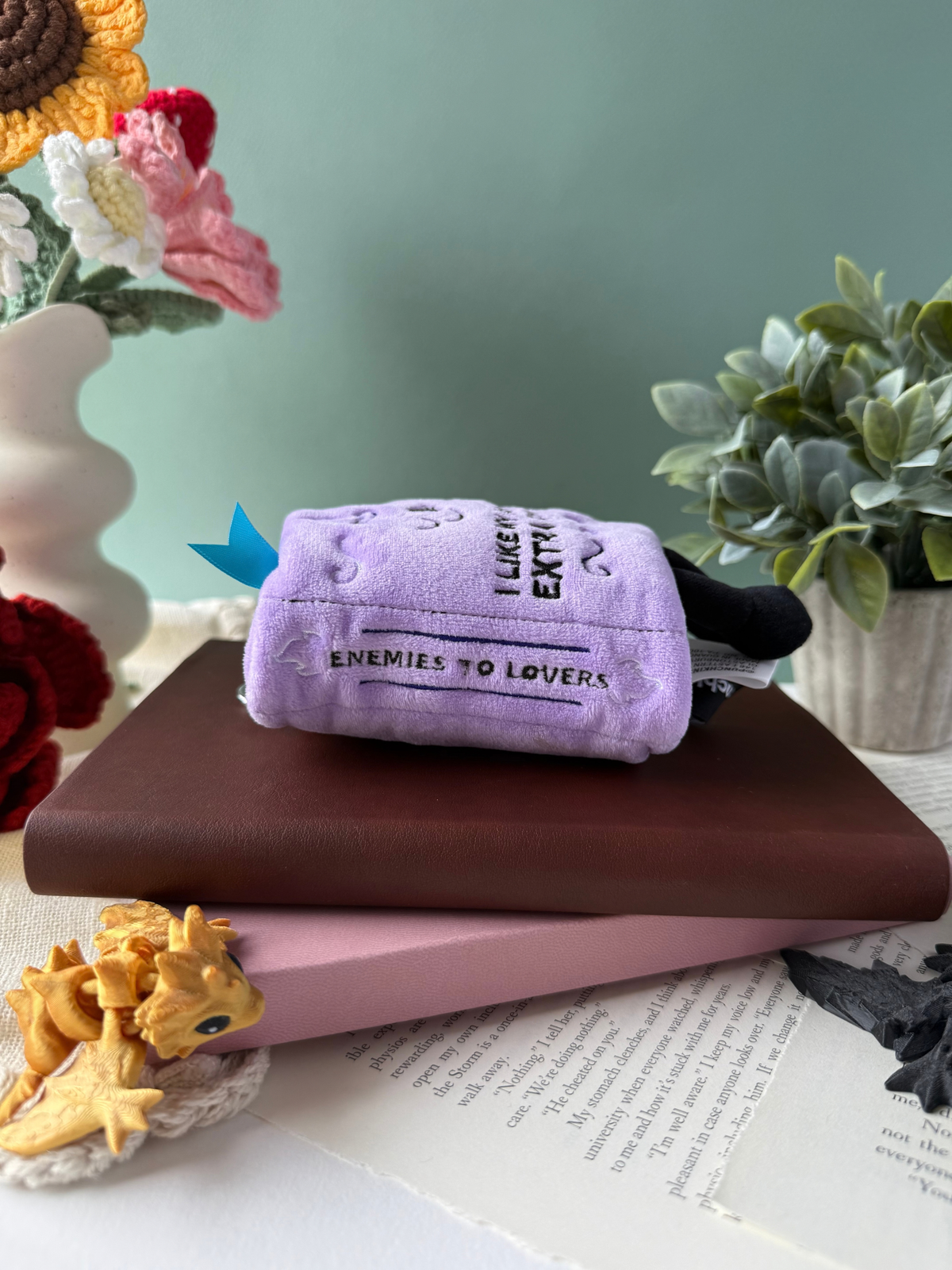 I Like My Books Extra Spicy | Bag Charm