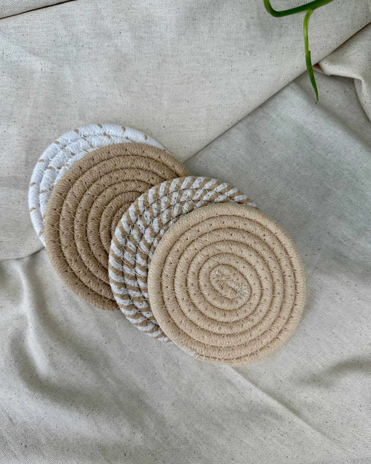 Set of Cotton Cord | Coaster