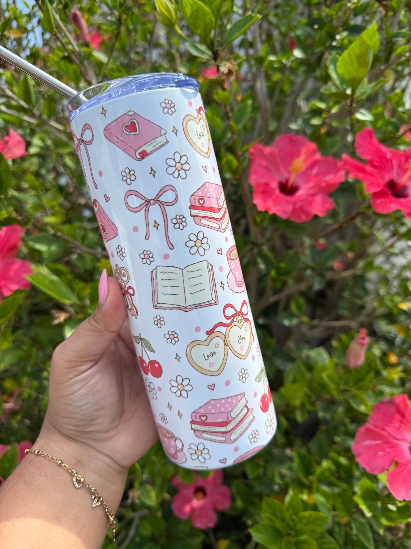 Sweet Bookish Girlie | 20oz Tumbler