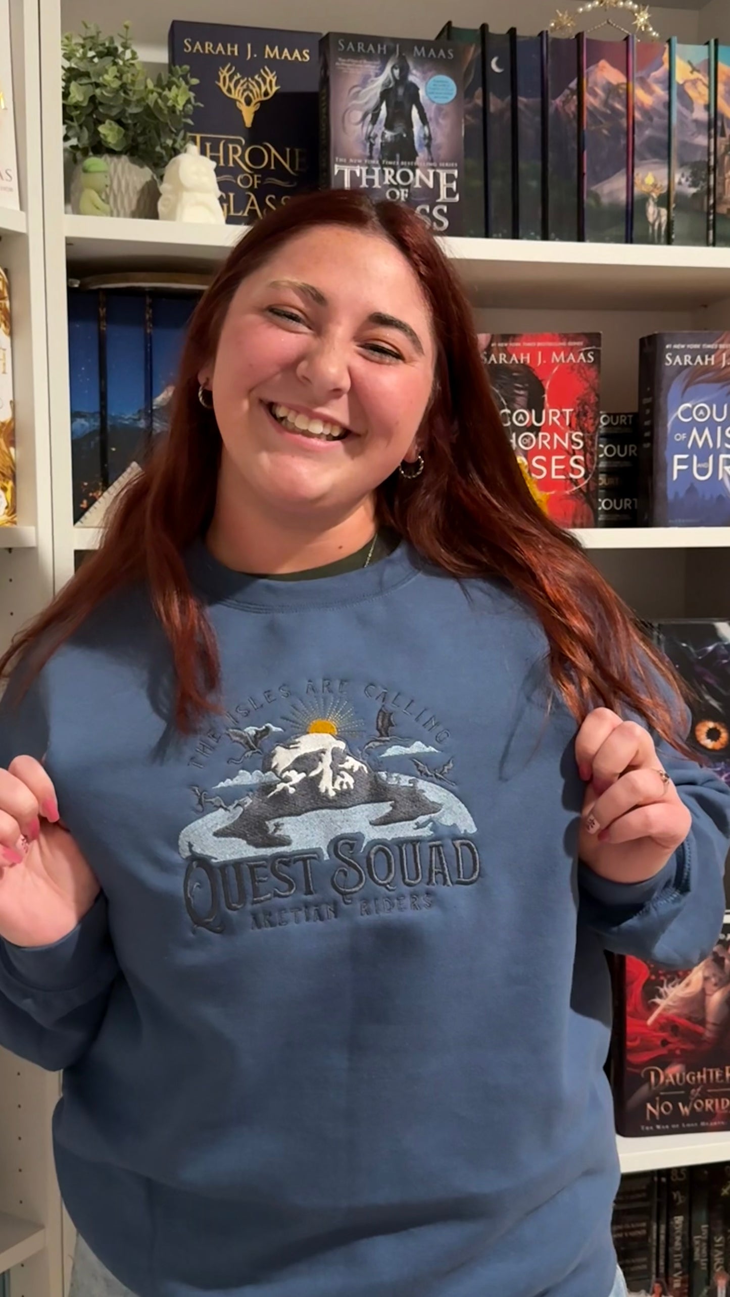 Quest Squad | Embroidered Sweatshirt