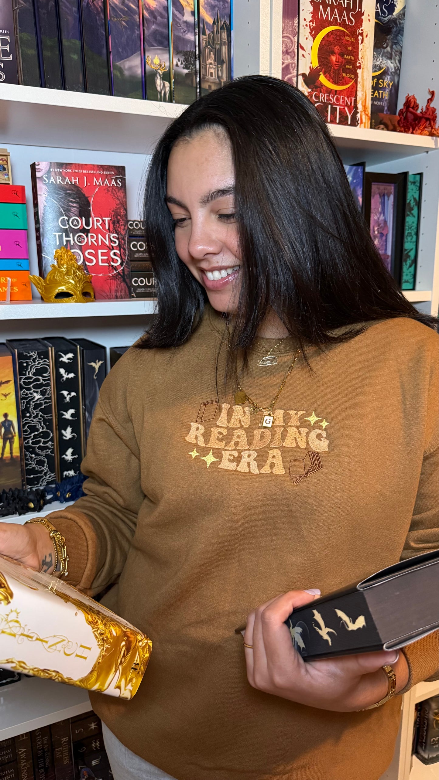Reading Era | Embroidered Sweatshirt
