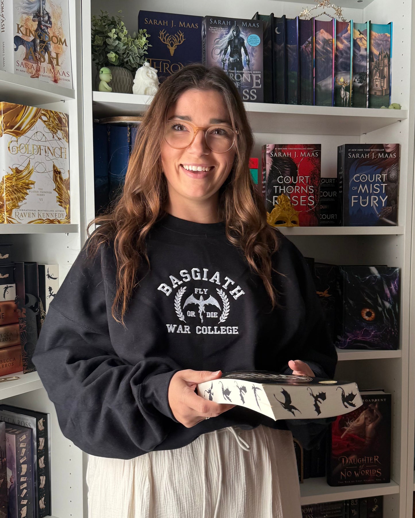 Basgiath | Embroidered Sweatshirt