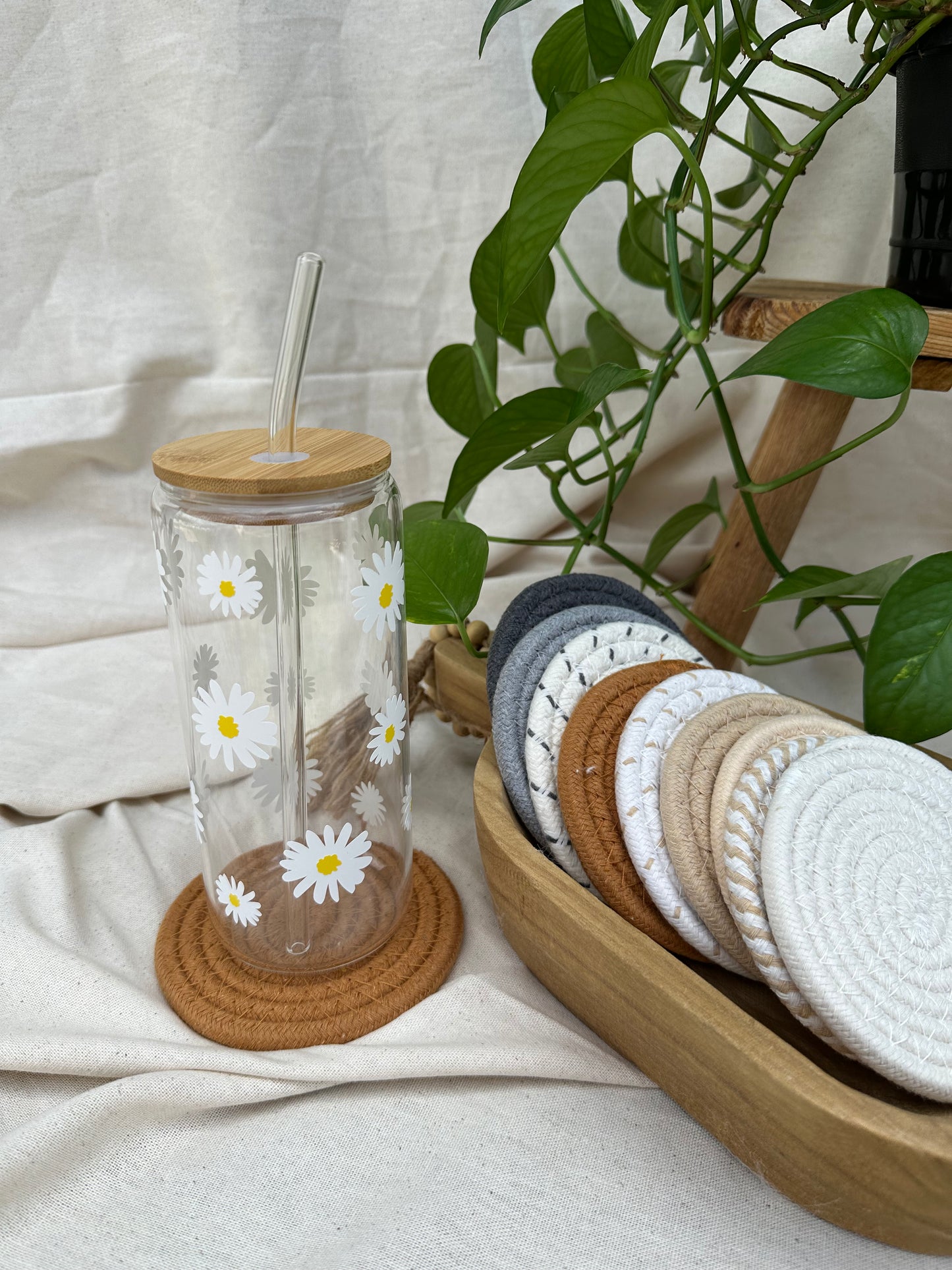 Set of Cotton Cord | Coaster