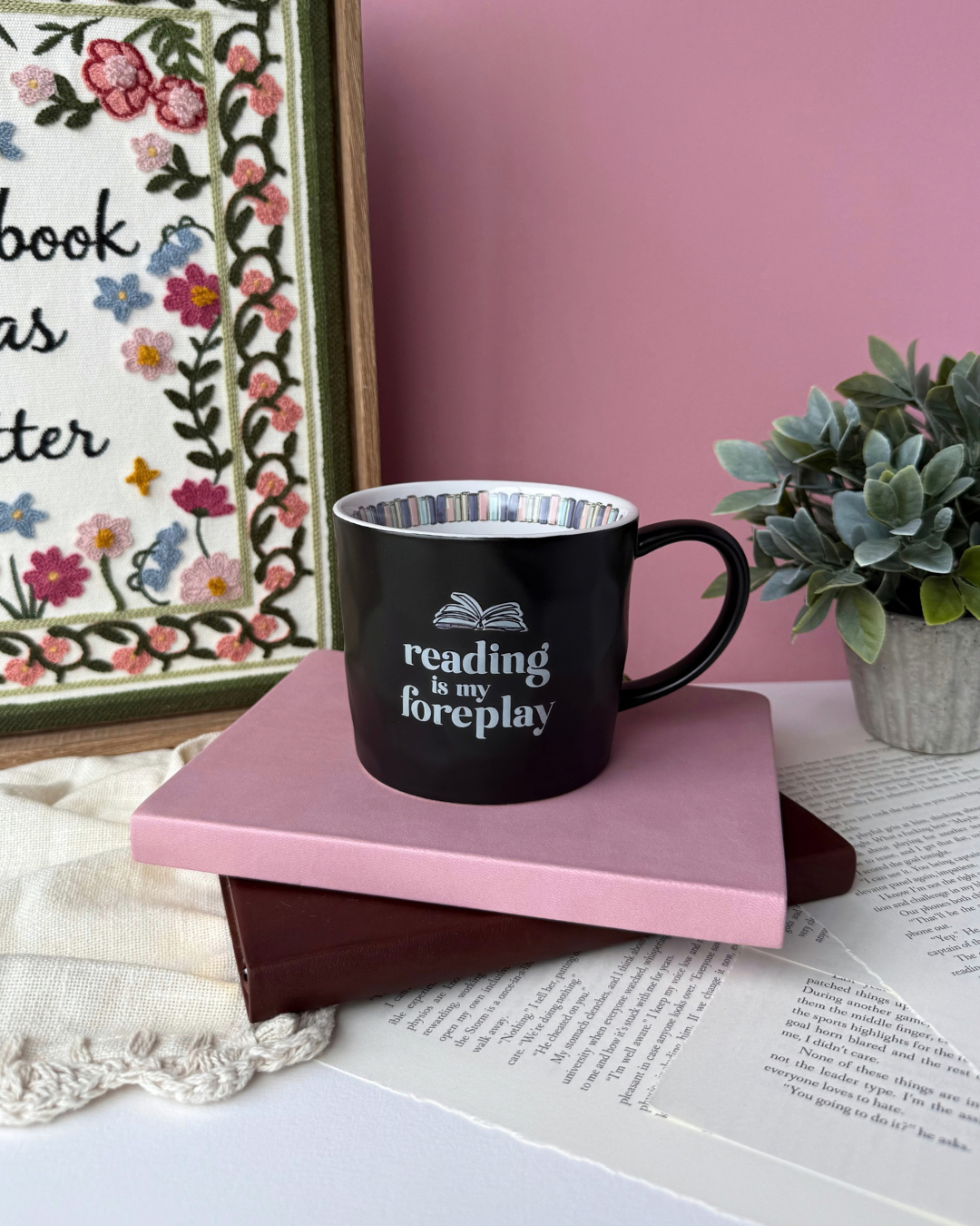 Reading Is My Foreplay | 16 oz Mug