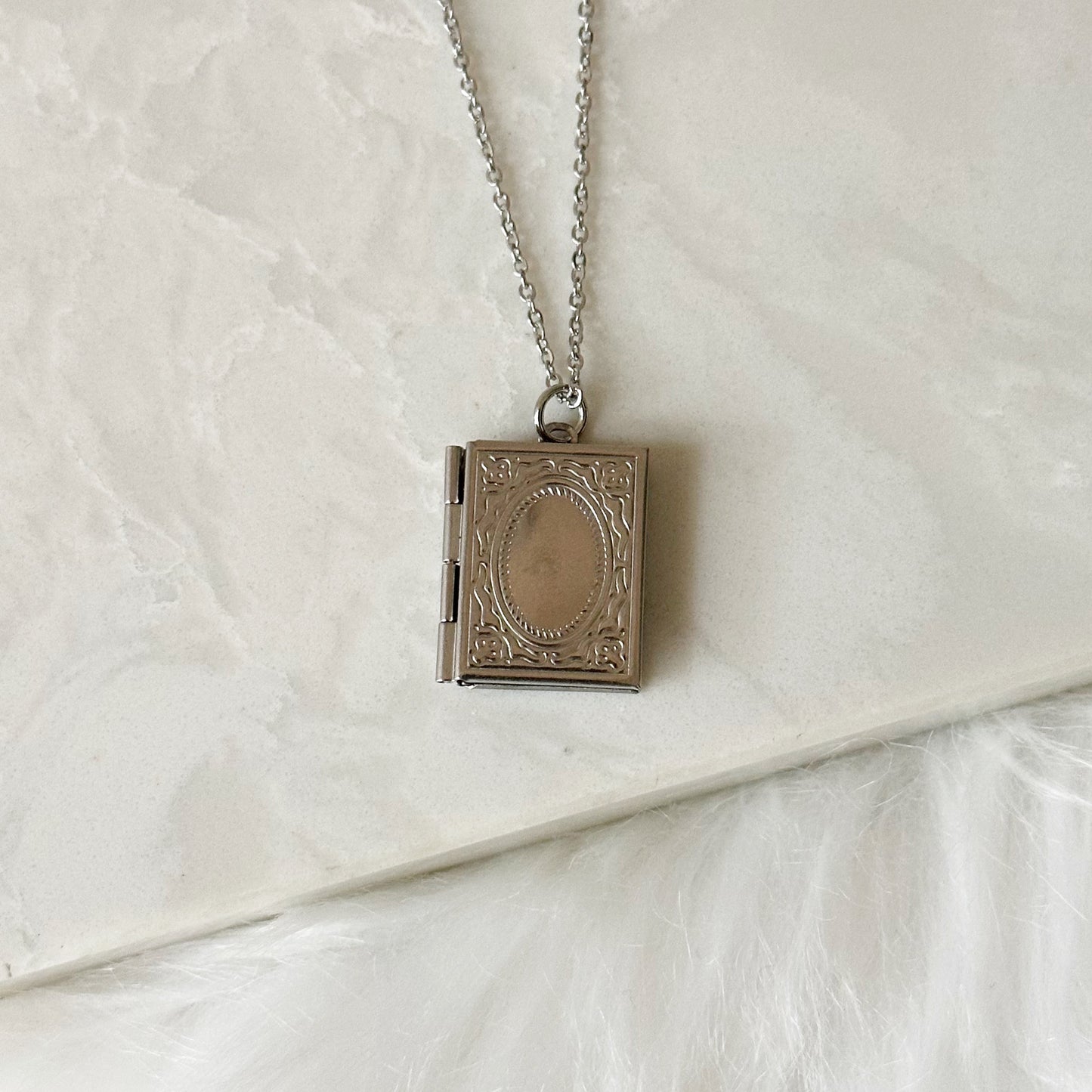 Book Locket | Necklace