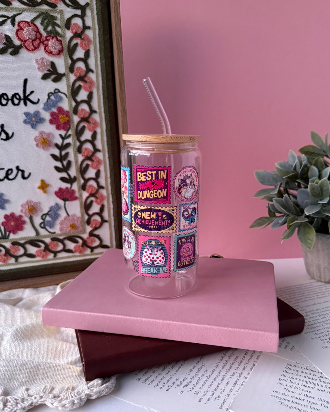 New Achievement | 16oz Glass Cup
