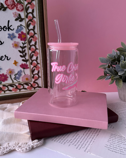 True Crime Girlie | 16oz Glass Cup