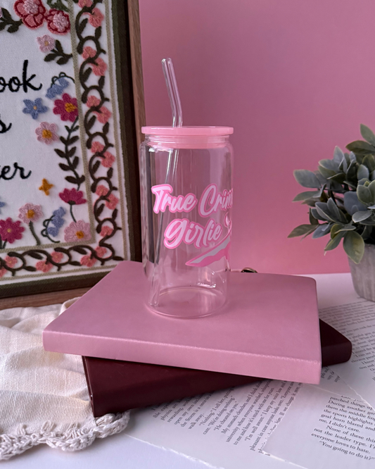 True Crime Girlie | 16oz Glass Cup
