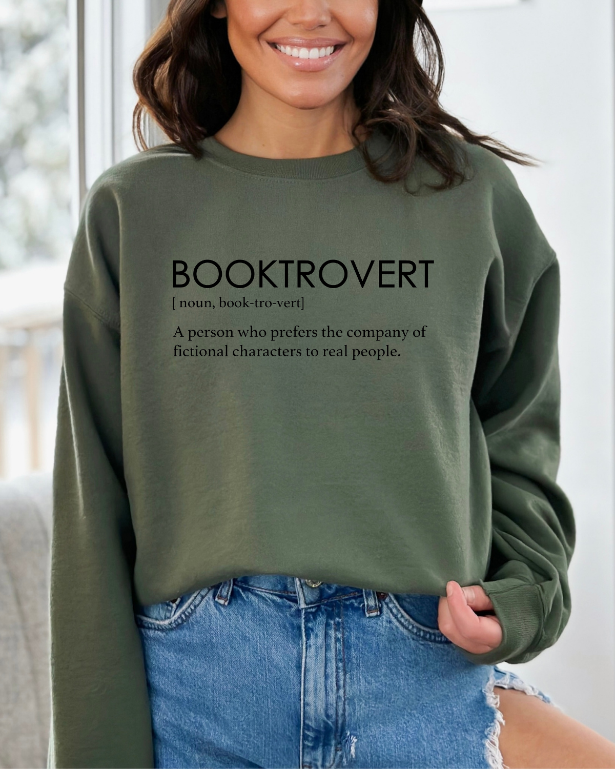 Booktrovert | Sweatshirt