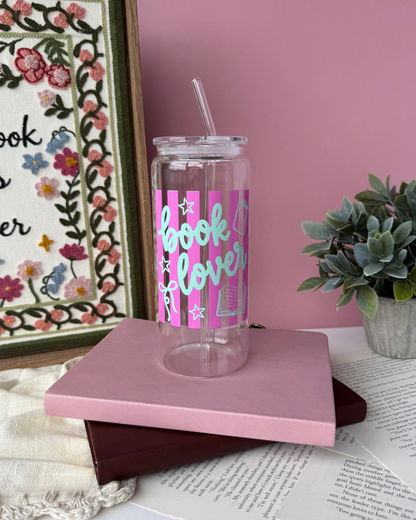 Book Lover | 20oz Glass Cup