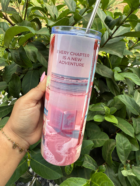 Beachy reader | 20oz Tumbler