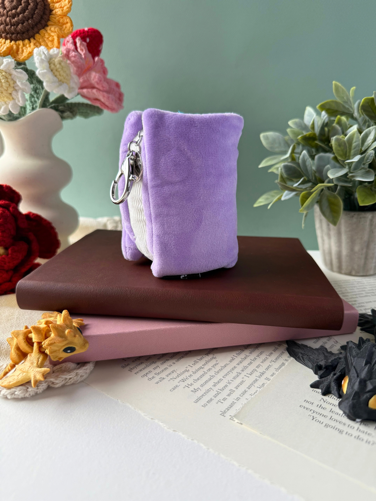 I Like My Books Extra Spicy | Bag Charm