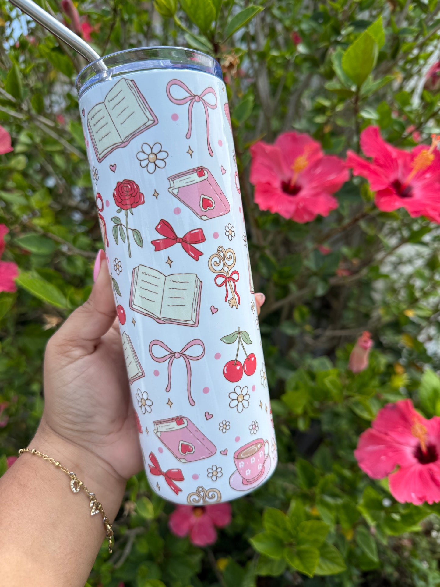Sweet Bookish Girlie | 20oz Tumbler