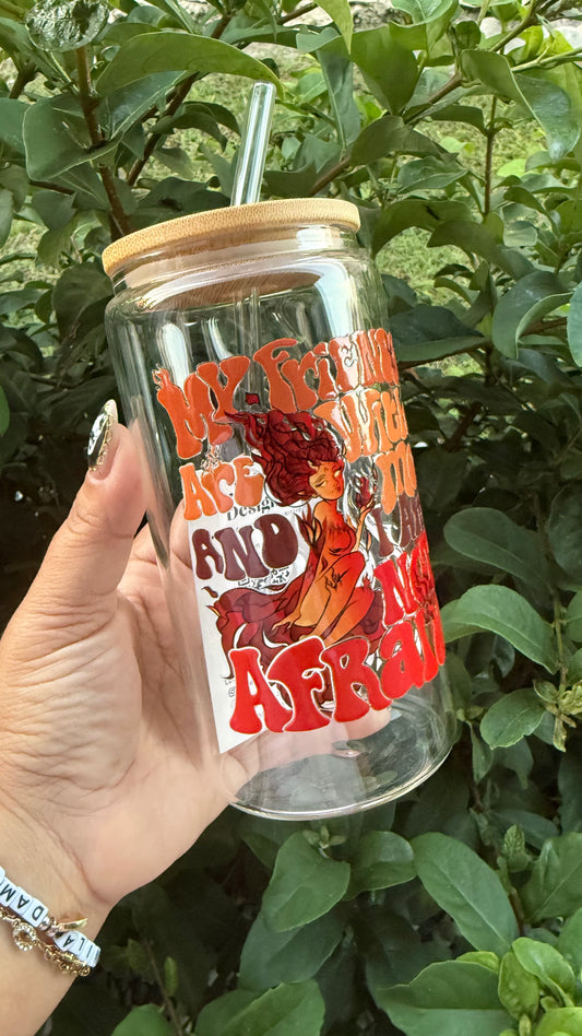 Lehaba | 18oz Glass Cup