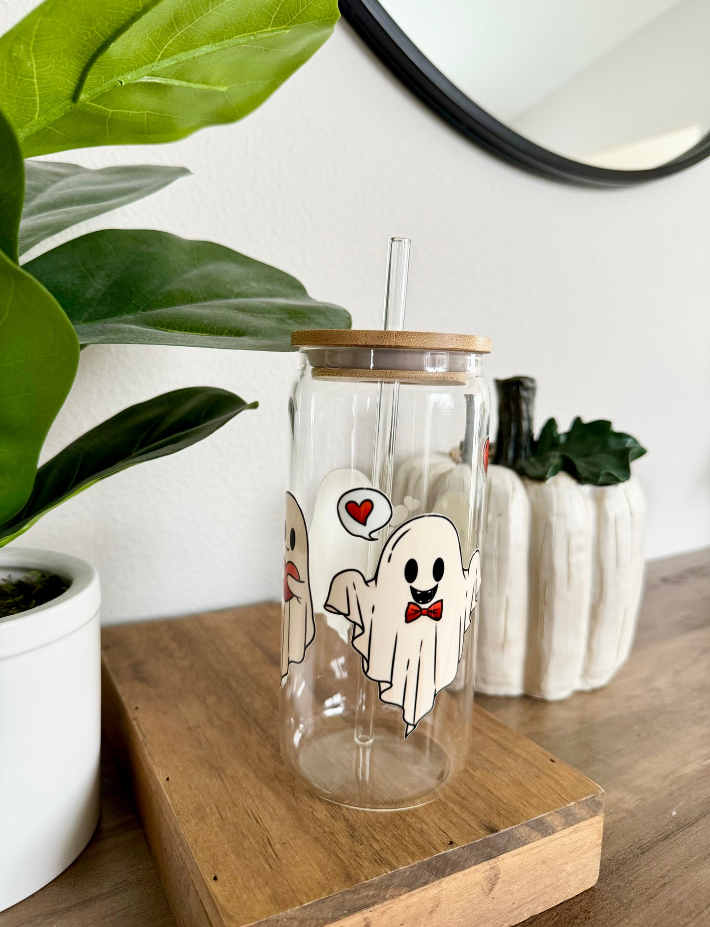 Loving Ghosties | Glass Cup