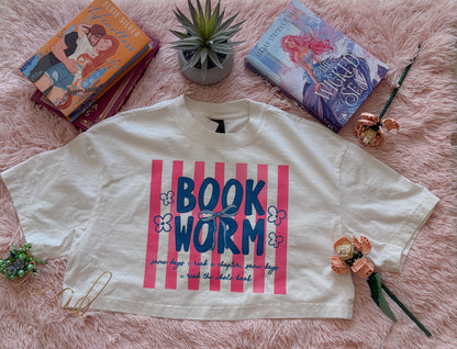 Bookworm | Cropped T-shirt