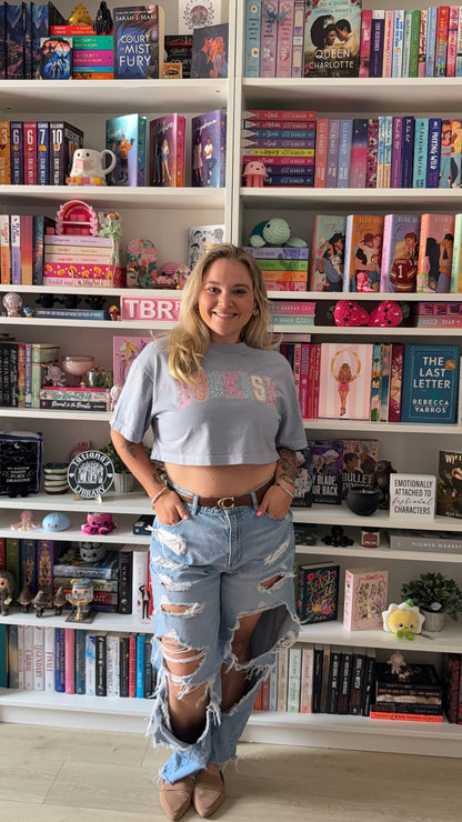Bookish | Cropped T-shirt