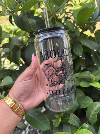 Violent Little Thing | 20oz Glass Cup