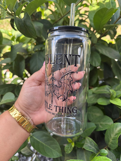 Violent Little Thing | 20oz Glass Cup