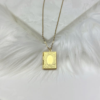 Book Locket | Necklace