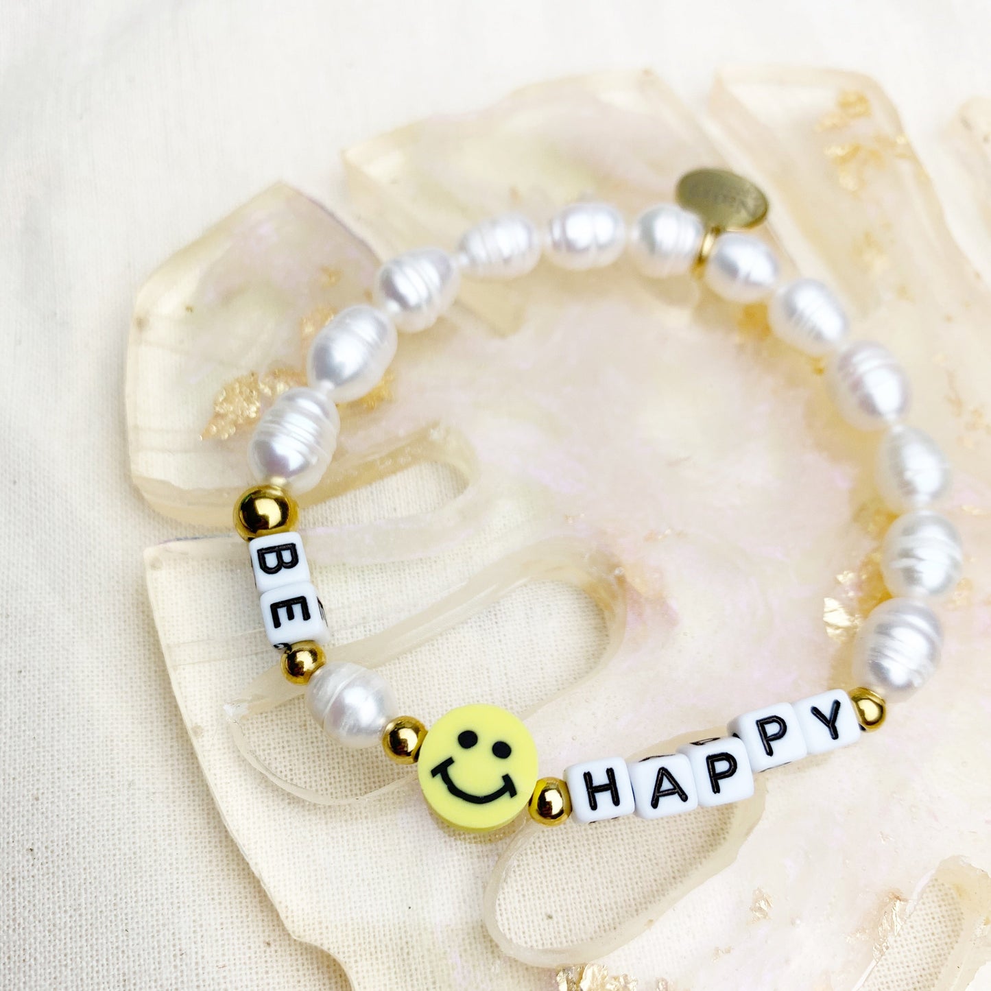 Be Happy Pearl Bracelet