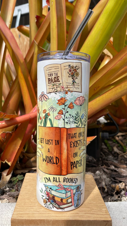 Lost in the Pages | 20oz Tumbler