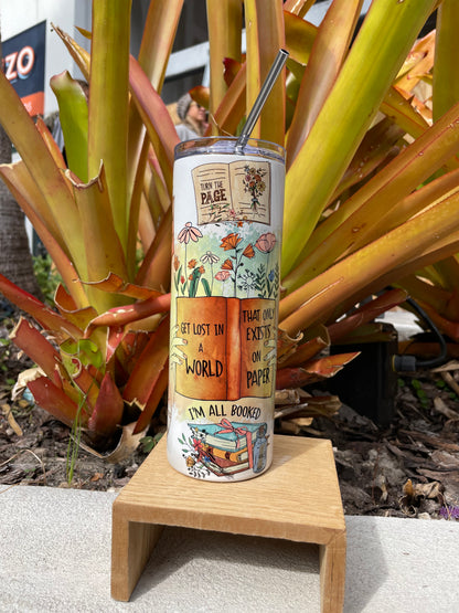 Lost in the Pages | 20oz Tumbler